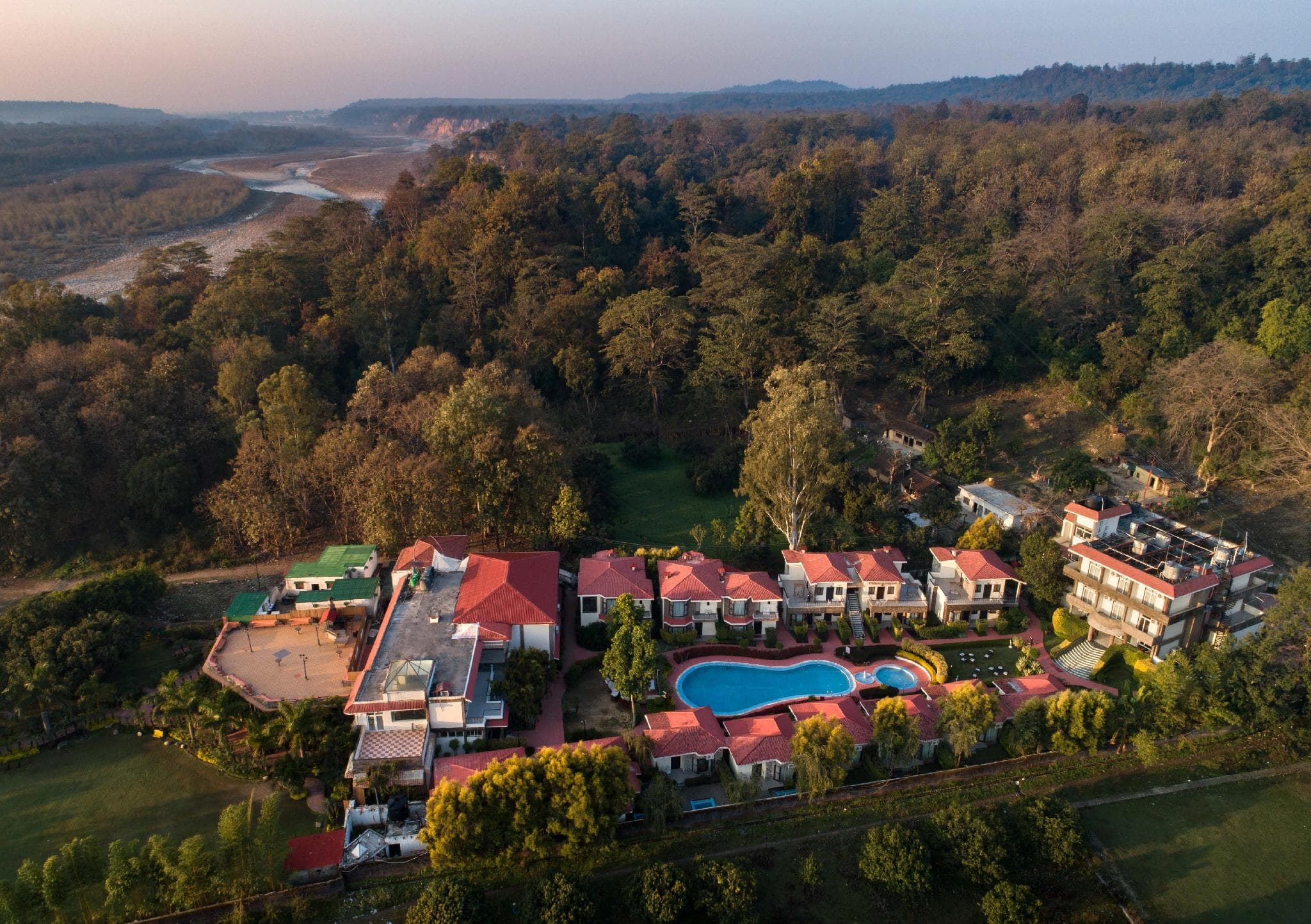 Country Inn Tarika Riverside Resort Jim Corbett