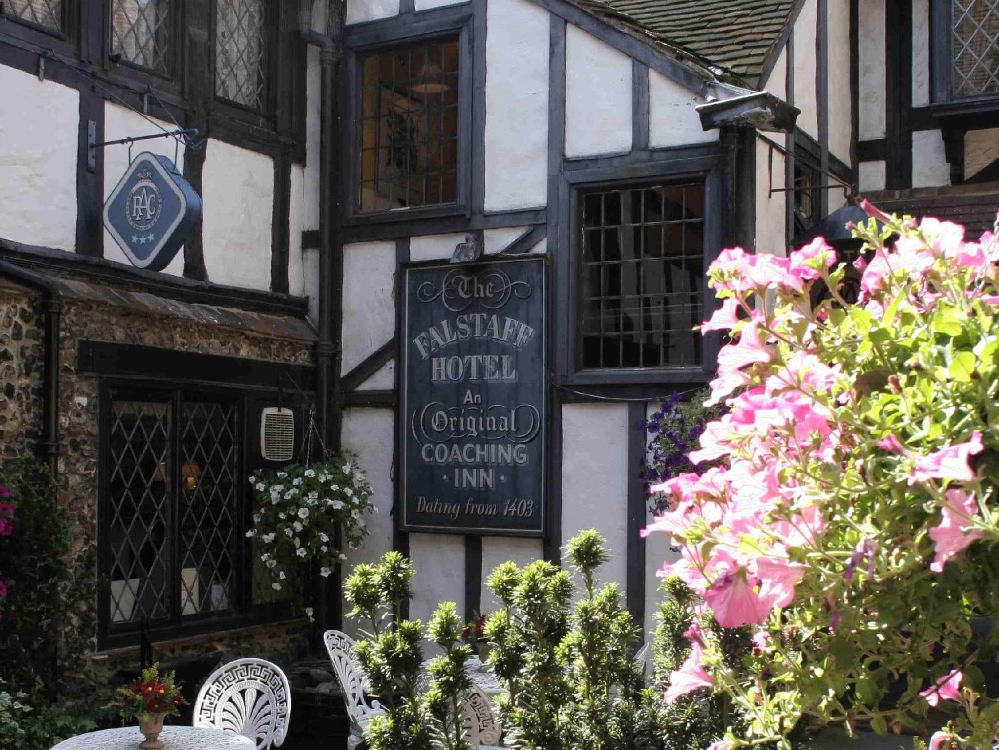 The Falstaff Hotel in Canterbury