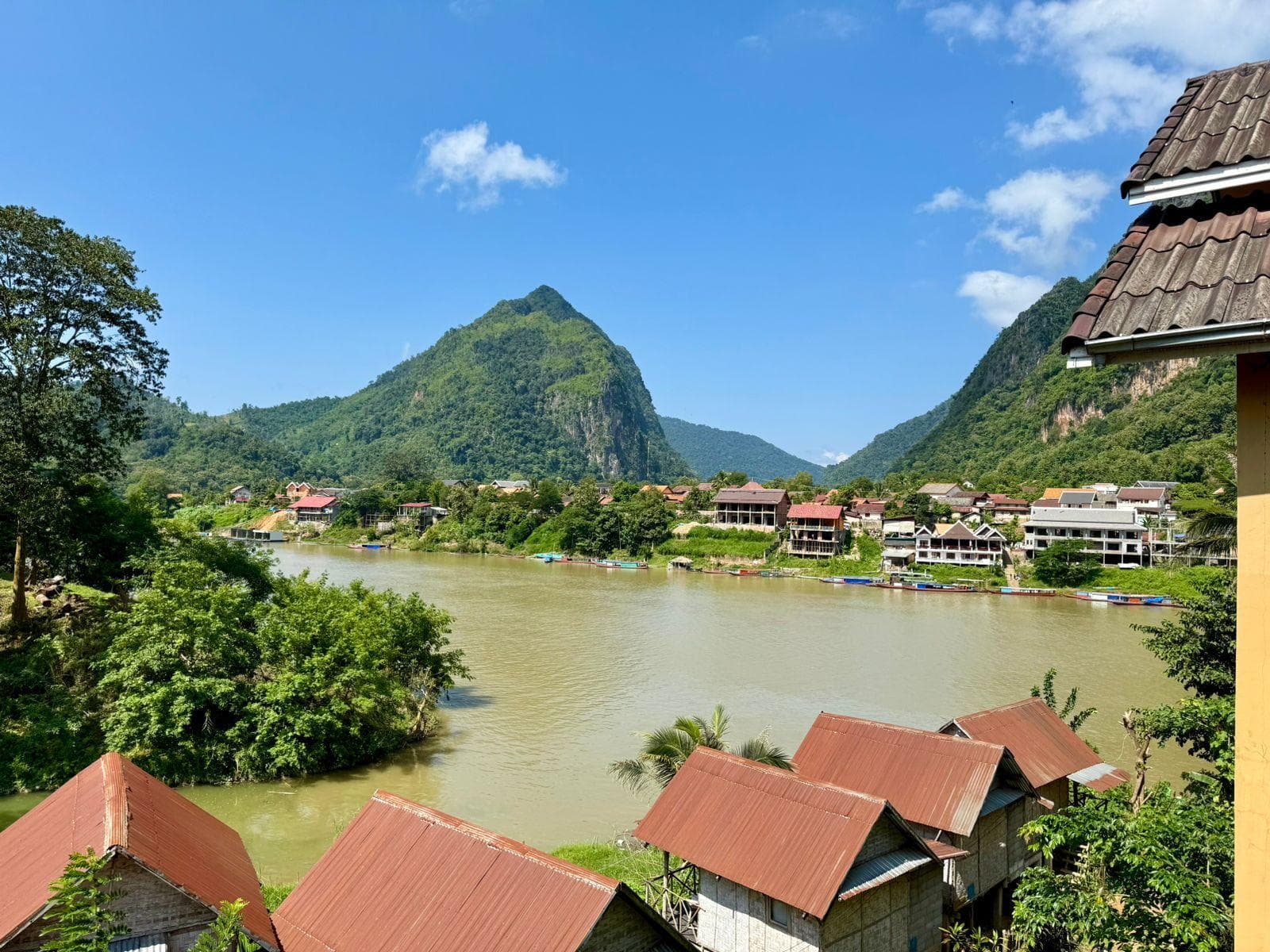Nong Khiaw Mee Xai Sunset View