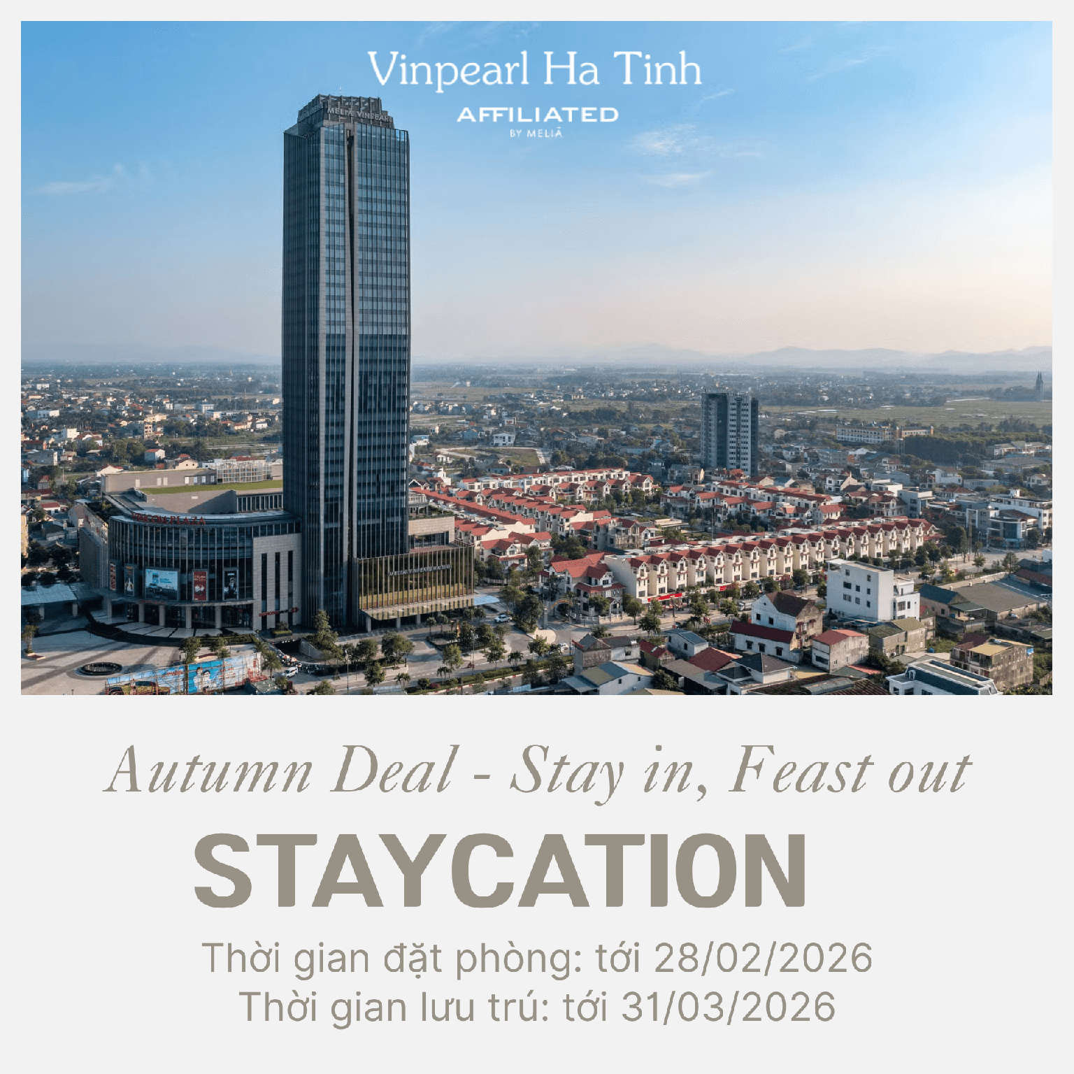 Vinpearl Ha Tinh, Affiliated by Meliá